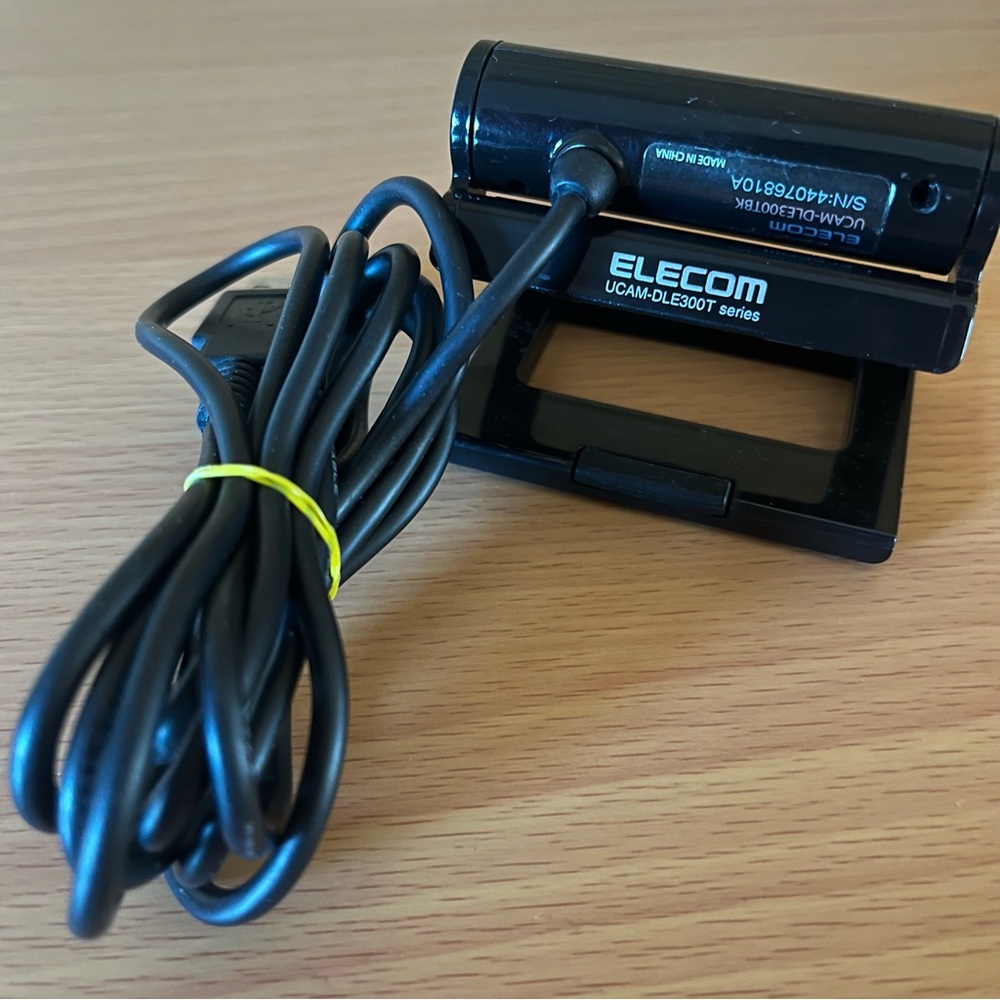 ELECOM Web Camera Webcams UCAM-DLE300TBK Black USB Plug